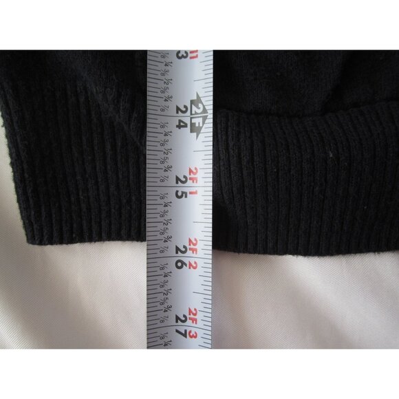 Women's Y2K Abercrombie & Fitch New York Button Cardigan Sweater Sz L (WB438) - Picture 6 of 9